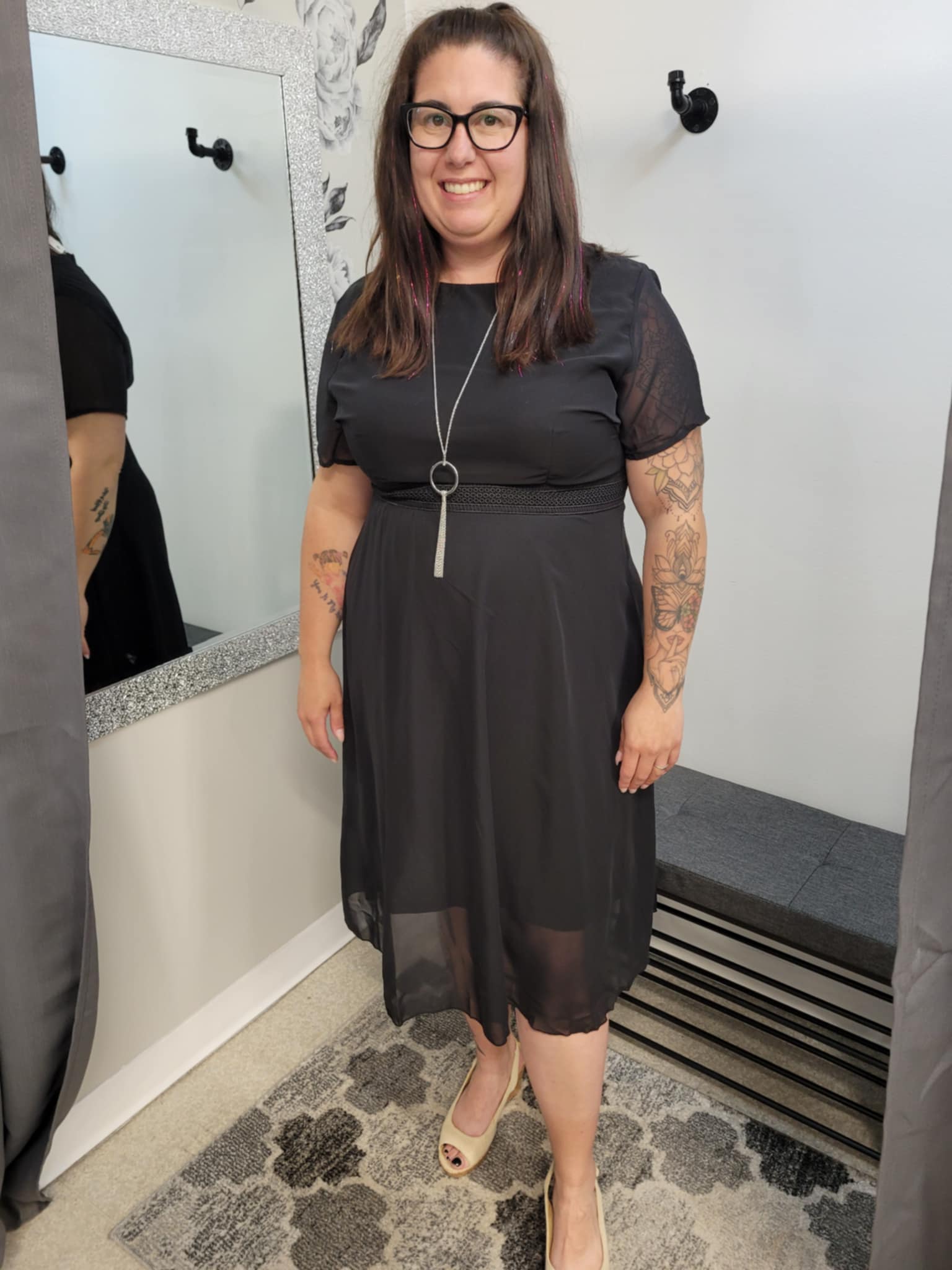 Make It Your Own Black Dress - Plus
