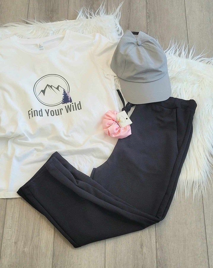 Find Your Wild T-Shirt White - Reg/Plus