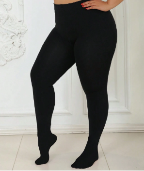 Women's Autumn/Winter Warm Thermal Lined Full Tights - Reg/Plus