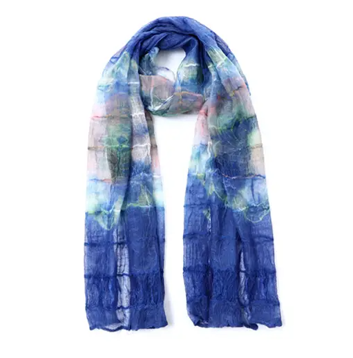 Denim - Tie Dye Scarf