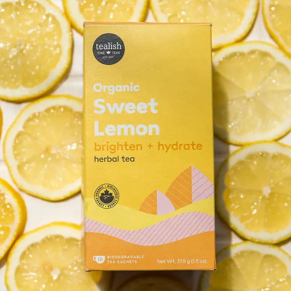 Tealish Organic Sweet Lemon Tea Box