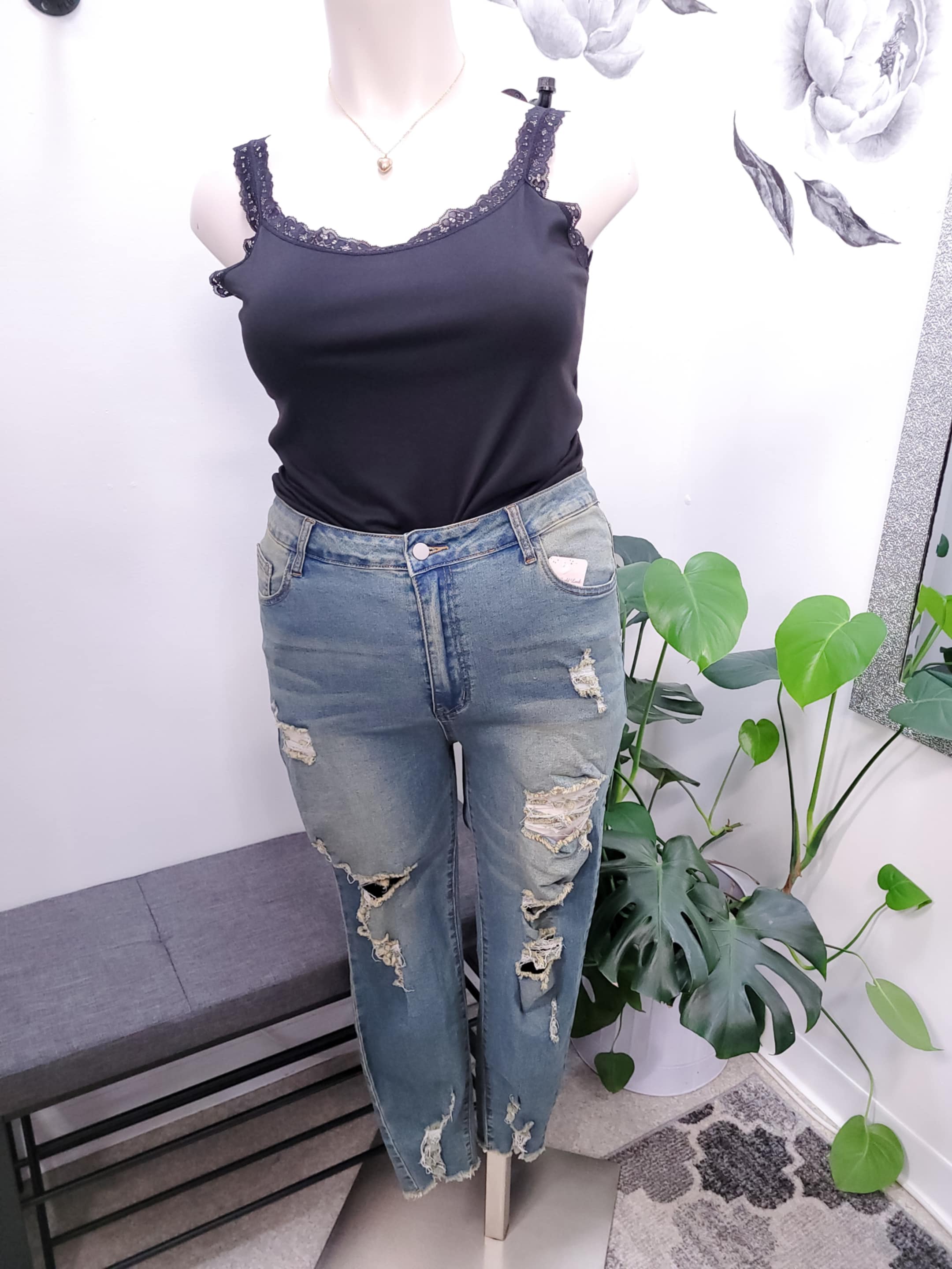 Loud And Proud Medium Wash Jeans - Plus