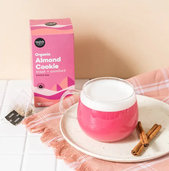 Tealish Organic Almond Cookie Tea Box