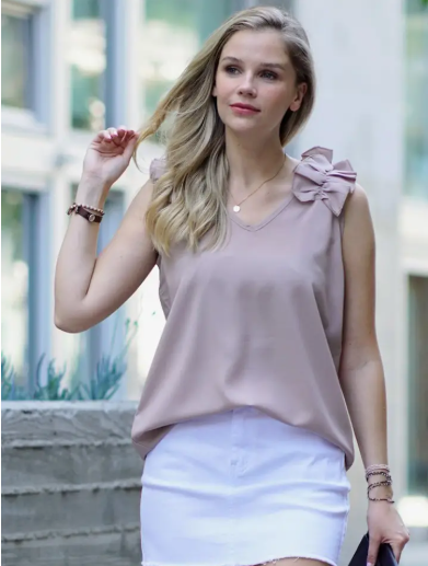 Always More Ash Mocha Top