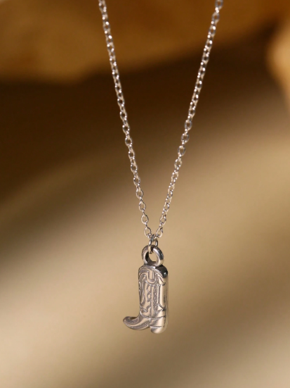 Hey Girl Cowboy Boot Necklaces - Assorted